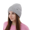 Wintermütze Damen aus Merinowolle in der Farbe Grau Febe