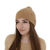 Herbst und Frühlingsmütze Damen, Winter, camel, mit Merinowolle und Kaschmir, Alineta