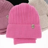 Winterset Mädchen: Mütze und Schlauchschal aus 100% Merinowolle, Rosa, Patricia