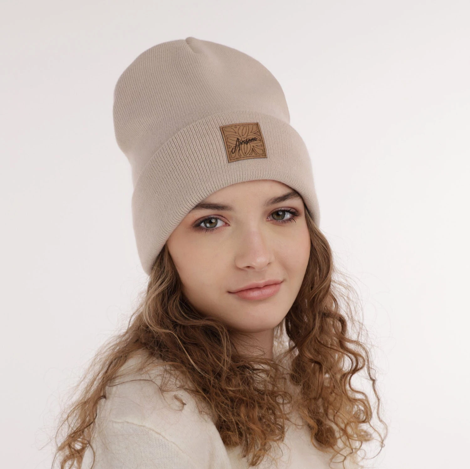 Wintermütze für Mädchen Camel Bellona