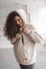 Übergroßes Umstands- und Still-Sweatshirt von Motherhood, hellbeige