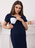 Umstandsshirt Diana - Marineblau