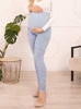 Umstandsleggings - blau