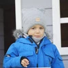 Winterset Jungen: Mütze und Schlauchschal Grün Michael