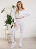  Madison-Leggings – Weiß