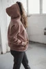 Übergroßes Umstands- und Still-Sweatshirt von Motherhood, Puderrosa