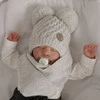 Winterset Jungen: Mütze und Schal mit zwei Bommeln Light Blau Alonso