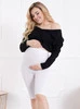 1/3 Umstandsleggings kurz hose - Weiß