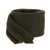 Winterschal Herren, khaki, mit Merinowolle Algor