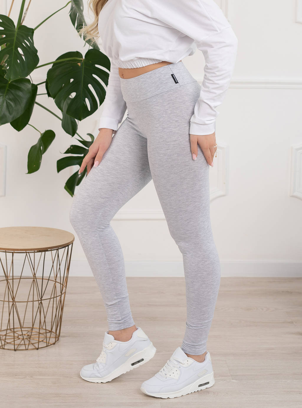 Madison-Leggings – Grau