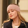 Stirnband Damen aus Merinowolle in Beige Katrina