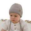 Wintermütze Jungen mit Merinowolle Beige Darsi