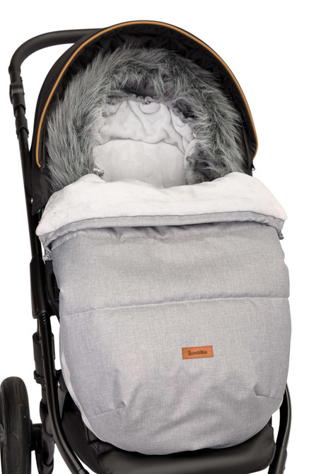 Sensillo Kinderwagen Schlafsack Indiana- Grey