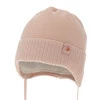 Wintermütze für Mädchen mit Merinowolle Orange Dari