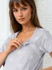 Umstandsshirt Schlafende Sterne II- Marineblau