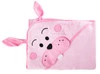 Baby Handtuch Rosa Kaninchen 100x100 cm - Sensillo