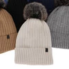 Winterset für Jungen: Mütze und Schlauchsch mit Bommel in Navy Blau Relax