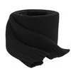Schlauchschal Damen Merinowolle Schwarz Loretta