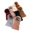 Wintermütze Damen aus Merinowolle in Beige Texa