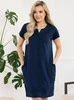Umstandsshirt Sunny- Marineblau