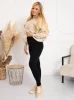 Fleecegefütterte Damen-Leggings - Tina