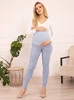 Umstandsleggings - blau