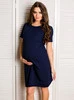 Umstandsshirt Kamila - Marineblau