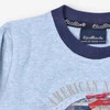 Baby-Schlafanzüge  Hose - marineblau gestreift