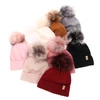 Wintermütze Damen Schwarz Kalia