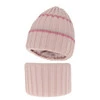 Winterset für Mädchen: Mütze und Schlauchschal in Rosa Judit