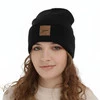 Wintermütze für Mädchen Schwarz Bellona