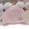 Wintermütze für Mädchen mit Bommel Rosa Emila