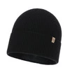 Herbst und Wintermütze Damen, schwarz, mit Merinowolle und Kaschmir, Alineta