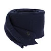 Winterschal Herren, marineblau, mit Merinowolle Algor