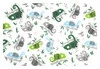 Egakids Flanellwindeln 70x80 - Chamäleon