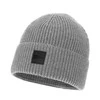 Wintermütze Herren 100% Merinowolle Grau Iron
