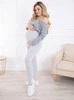Umstandsleggings - Grau