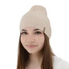 Damen Herbst und Frühlings Mütze, mit Baumwolle, beige, Mirona
