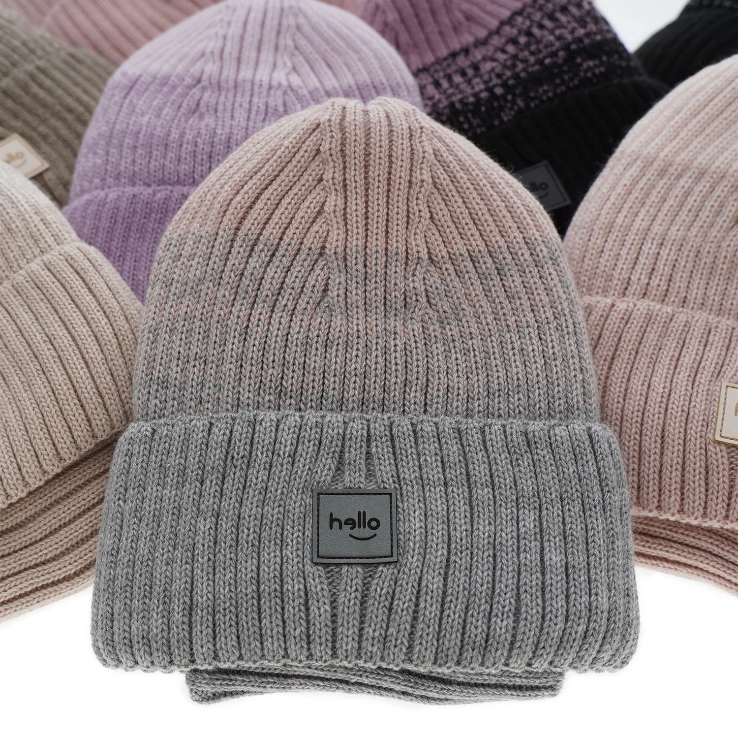 Winterset Mädchen: Mütze und Schlauchschal Beige Tasha