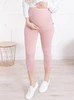 Kurze umstandsleggings 3/4 schmutziges rosa