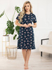 Umstandsshirt Megy - Marineblau