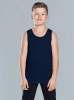  Tytus Jungen-T-Shirt mit breiten Trägern, Marineblau