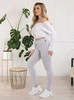 Madison-Leggings – Grau