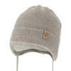 Wintermütze Jungen mit Merinowolle Beige Darsi