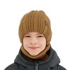 Winterset für Jungen: Mütze und Schlauchschal in Navy Blau Klaris