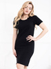 Umstandsshirt Basic - Schwarz