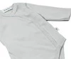 Langarm-Wickelbody – Farbe Grau