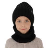 Winterset für Jungen: Mütze und Schlauchschal  in Navy Blau Baster