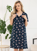 Umstandsshirt Megy - Marineblau