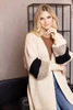 CARDIGAN-HÜLLE MIT LOSEN ÄRMELN, BEIGE